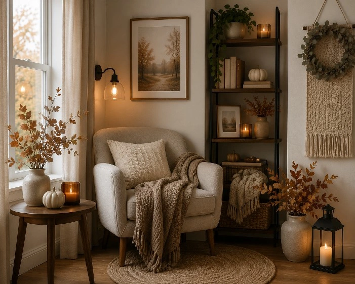 Turn a Small Corner Into a Cozy Reading Nook